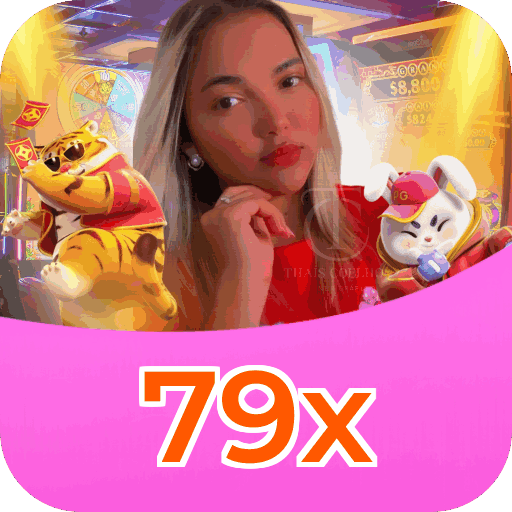 Interface do aplicativo 79x mostrando jogos disponíveis no iOS e Android